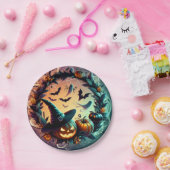 エンチャントハロウィーンナイト紙プレート ペーパープレート (パーティー)
