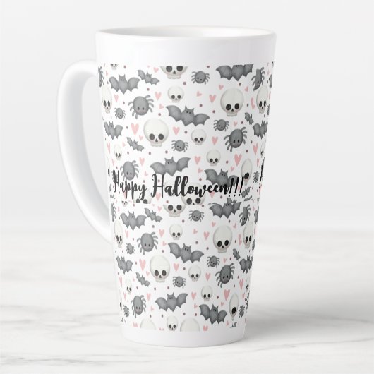 エンチャントハロウィーンラテマグ カフェラテマグ (左アングル)