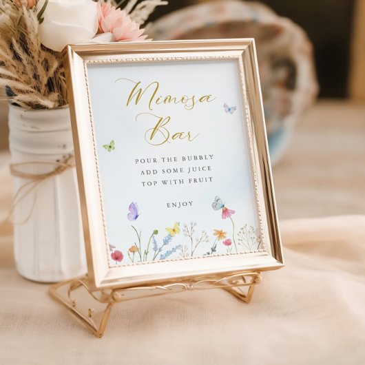 エンチャントバタフライミモザバー ポスター