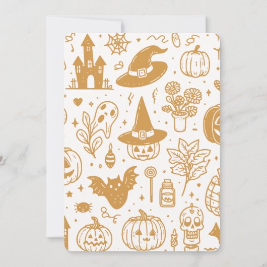 エンチャントバニースプオクタキュラハローウィンパーティ招待団 招待状 (裏面)