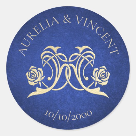 エンチャントバラキャッスル結婚ズ ラウンドシール (正面)