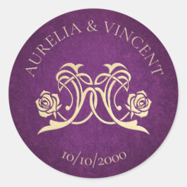 エンチャントバラキャッスル結婚ズ ラウンドシール