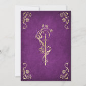 エンチャントバラキャッスル結婚ズ 招待状 (裏面)