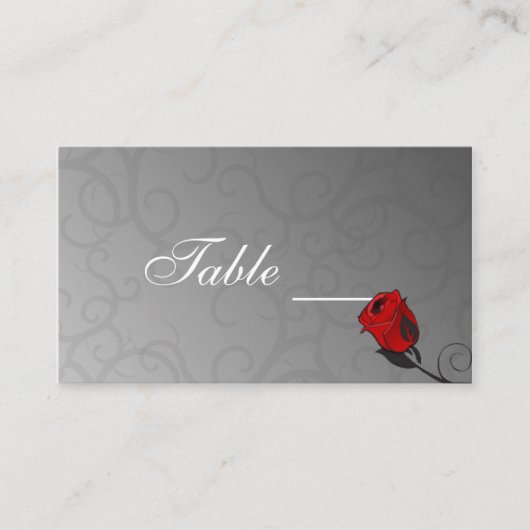 エンチャントバラテーブルカード プレイスカード (正面)