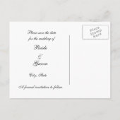 エンチャントバラ日付ポストカードの保存 案内ポストカード (裏面)