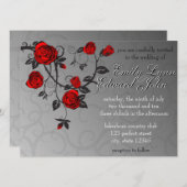 エンチャントバラ結婚式招待状 招待状 (正面/裏面)