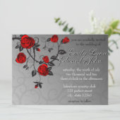 エンチャントバラ結婚式招待状 招待状 (スタンド正面)