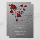 エンチャントバラ結婚式招待状 招待状 (正面/裏面)