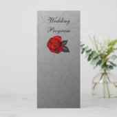 エンチャントバラ結婚式 プログラムカード プログラム (スタンド正面)