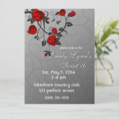 エンチャントバラ誕生日 招待状 (スタンド正面)