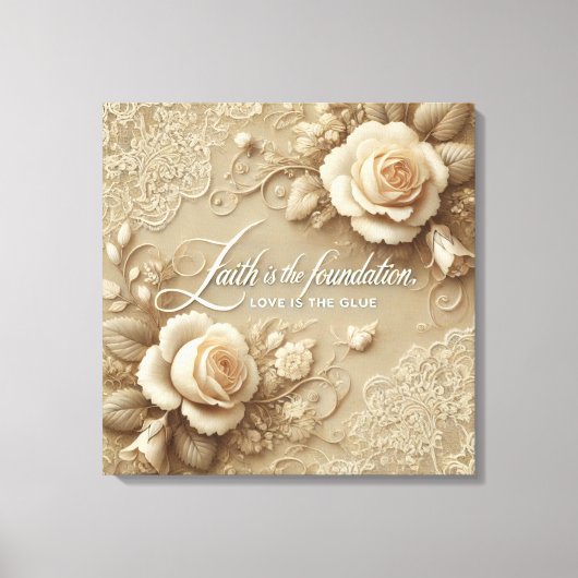 エンチャントバラAIアート キャンバスプリント (正面)