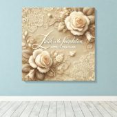 エンチャントバラAIアート キャンバスプリント (インサイチュ (ウッドフロア))