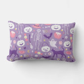 エンチャントパステルスポオクタキュラーハロウィーン ランバークッション (正面)