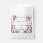 エンチャントパープルフェアリー園 – 誕生日 フェイバーバッグ (正面)
