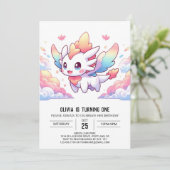 エンチャントファンタジードラゴン1st誕生日 招待状 (スタンド正面)