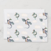 エンチャントフェアユタリーフォレストドラゴン誕生日 招待状 (裏面)