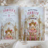 エンチャントフェアユタレプリンセスファースト誕生日 招待状