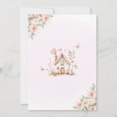 エンチャントフェアリーガーデンバースデーパーティー招待状魔法 招待状 (裏面)