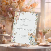 エンチャントフェアリーガーデン秋フローラウェルカムシャワー 台座サイン