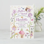 エンチャントフェアリーガーデン誕生日招待状 招待状 (スタンド正面)