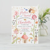 エンチャントフェアリーガーデン誕生日招待状 招待状 (スタンド正面)