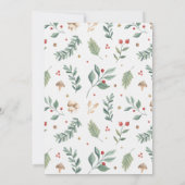 エンチャントフェアリーガーデン誕生日招待状 招待状 (裏面)