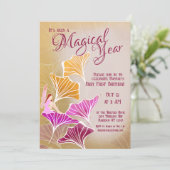 エンチャントフェアリーファースト魔法誕生日 招待状 (スタンド正面)