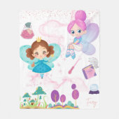 エンチャントフェアリーフリースブランケット フリースブランケット (正面)