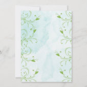 エンチャントフェアリーマッシュルーム誕生日招待状 招待状 (裏面)