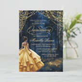 エンチャントフォレストイエロー金ゴールドキンセアニラ 招待状 (スタンド正面)