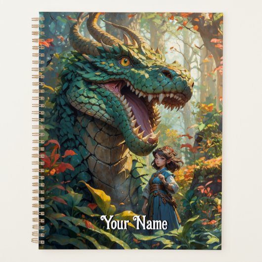 エンチャントフォレストイラストレーション プランナー手帳 (正面)