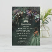 エンチャントフォレストウッドランドアーチグリーンキンセアニェラ 招待状 (スタンド正面)