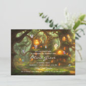 エンチャントフォレストウッドランドフェアリースランバーパーティー 招待状 (スタンド正面)