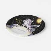 エンチャントフォレストウルフ誕生日 ペーパープレート (アングル)