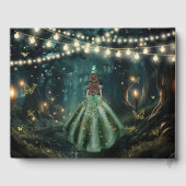 エンチャントフォレストエメラルドグリーンドレスキンセアニェラ ゲストブック (裏面)