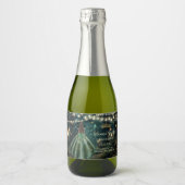 エンチャントフォレストエメラルドグリーンドレスキンセアニラ スパークリングワインラベル (正面)