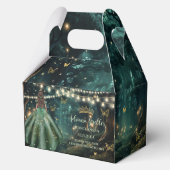 エンチャントフォレストエメラルドグリーンドレスキンセアニラ フェイバーボックス (正面)