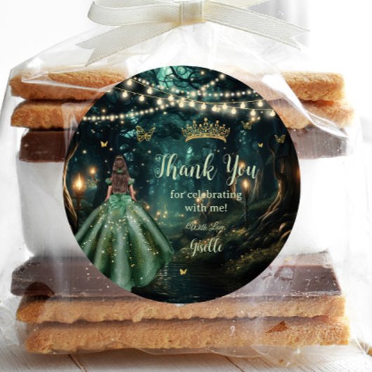 エンチャントフォレストエメラルドグリーンドレスキンセアニラ ラウンドシール