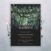エンチャントフォレストエメラルドフローラフェアリースウィート16 招待状