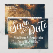 エンチャントフォレストオークツリー妖精のライト日救付付 ポストカード (正面/裏面)