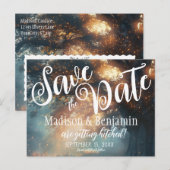 エンチャントフォレストオークツリー妖精のライト日救付付 ポストカード (正面/裏面)