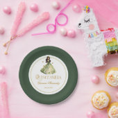 エンチャントフォレストキンセアニェラ誕生日 ペーパープレート (パーティー)