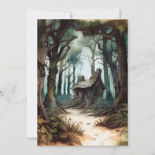 エンチャントフォレストコテージ 招待状 (正面)