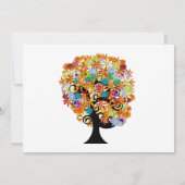 エンチャントフォレストサイドブランチ結婚式招待状 招待状 (裏面)