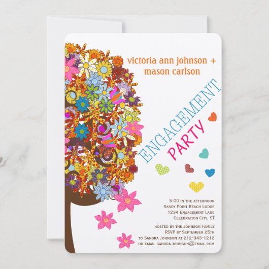 エンチャントフォレストサイドブランチ結婚式招待状 招待状 (正面)