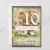 エンチャントフォレストサイドブランチ結婚式招待状 招待状 (裏面)