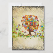 エンチャントフォレストサイドブランチ結婚式招待状 招待状 (裏面)