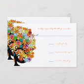 エンチャントフォレストサイドブランチ結婚式招待状 招待状 (正面/裏面)