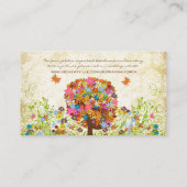 エンチャントフォレストサイドブ結婚ランチ エンクロージャーカード (裏面)