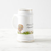 エンチャントフォレストサイドブ結婚ランチ ビールジョッキ (正面左)